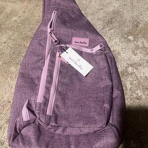 Vera Bradley Lavender Crossbody Backpack